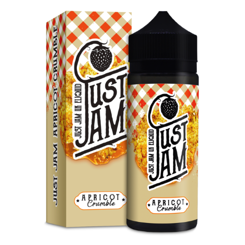 Just Jam - Apricot Crumble - 100ml Evolution Vapes St Helens