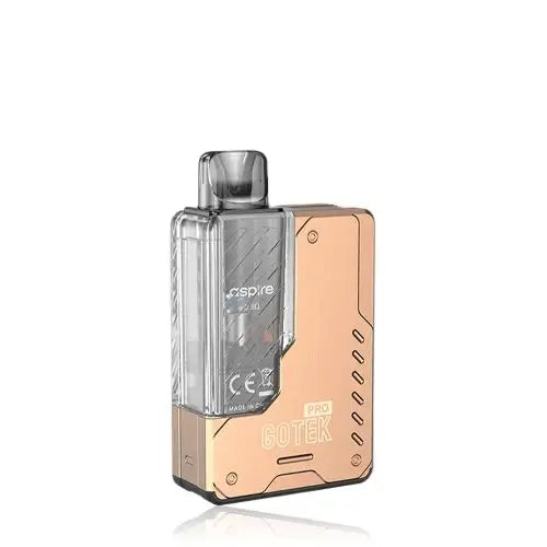 Aspire Gotek Pro Rose Gold Evolution Vapes Aspire Gotek Pro Rose Gold Evolution Vapes