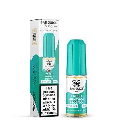 Bar Juice 5000 Nic Salt - Fresh Menthol Mojito