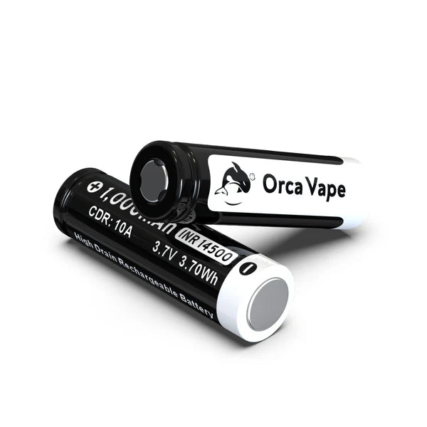 14500 1000mAh Battery Twin Pack By OrcaVape