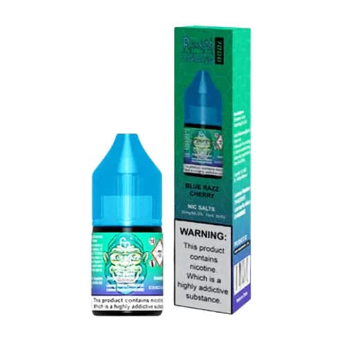 blue razz cherry vape juice R & M Salts