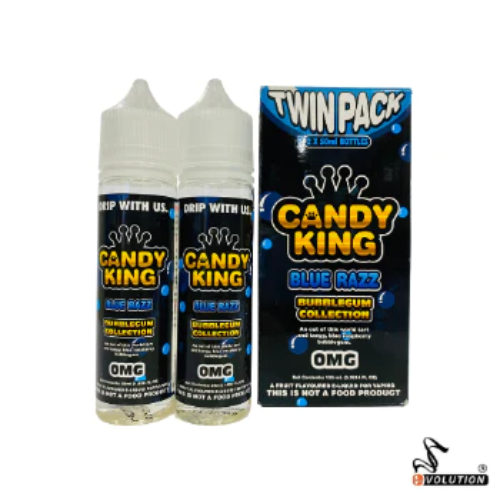 Candy King - Twin Pack - Blue Razz - 100ml