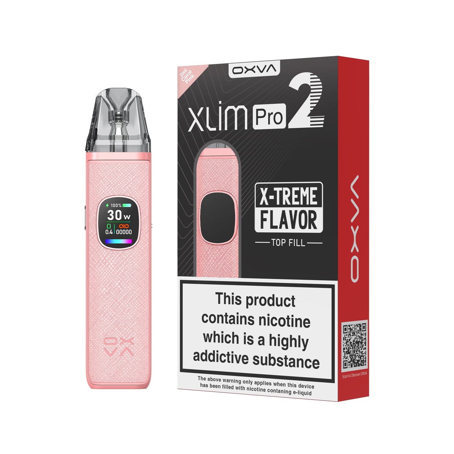OXVA Xlim Pro Kit 2 Coral Pink