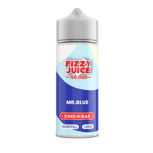 Bar King Fizzy Juice - Mr Blue - 100ml | Evolution Vapes Bar King Fizzy Juice - Mr Blue - 100ml | Evolution Vapes