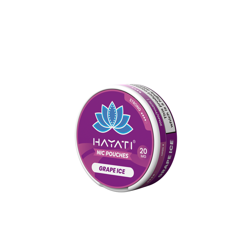 Hayati Nicotine Pouches Grape Ice