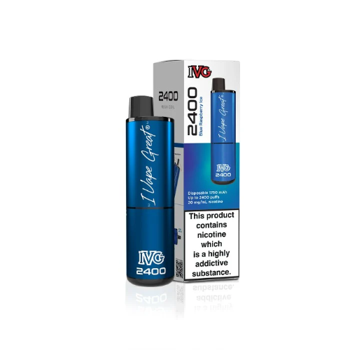 IVG Bar Disposables - Blue Raspberry Ice - 20mg-Evolution-Vapes-Sthelens