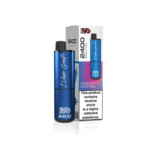IVG Bar Disposables - Blueberry Fusion - 20mg-Evolution-Vapes-Sthelens