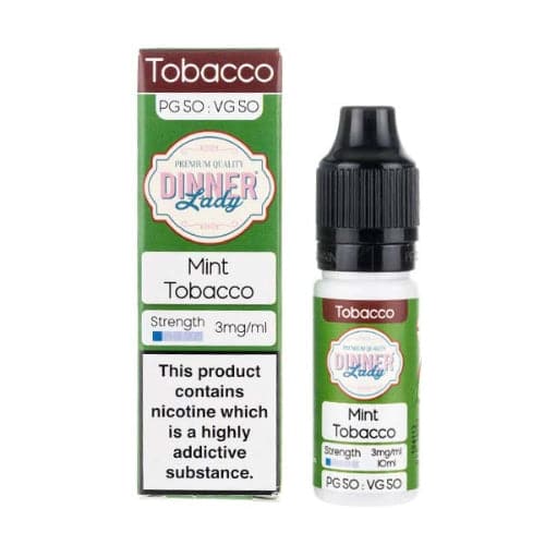 Dinner Lady Mint Tobacco 10ml Nic Salt
