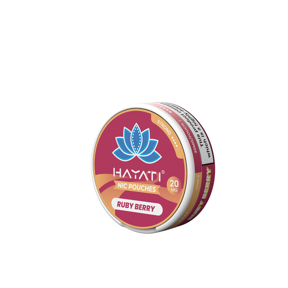 Hayati Nicotine Pouches Ruby Berry
