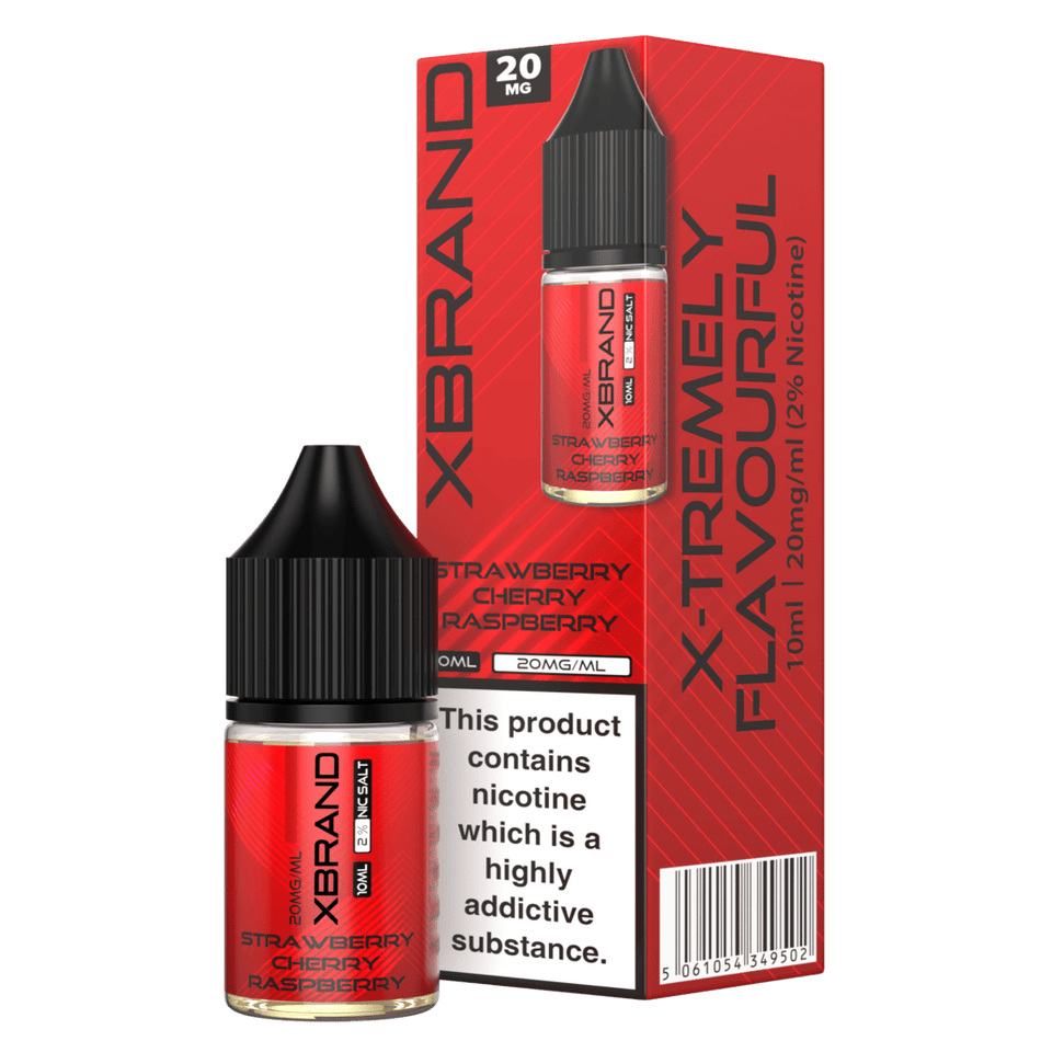 XBrand Salts - Strawberry Cherry Raspberry