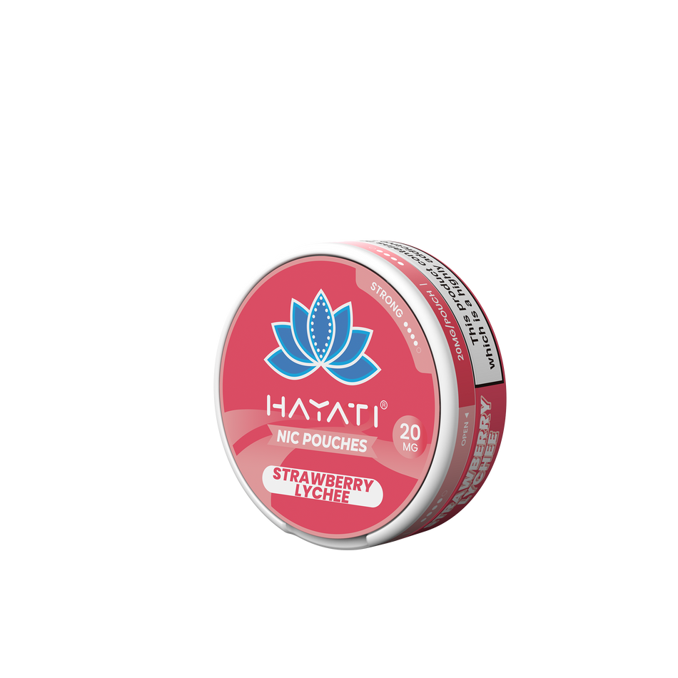 Hayati Nicotine Pouches Strawberry Lychee
