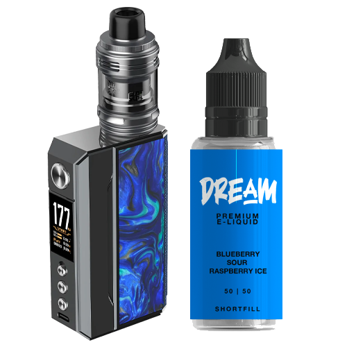 Voopoo Drag 4 Kit - Dream 100ml Bundle - Evolution Vapes Voopoo Drag 4 Kit - Dream 100ml Bundle - Evolution Vapes