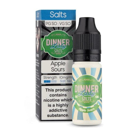 Dinner Lady Apple Sours 10ml Nic Salt