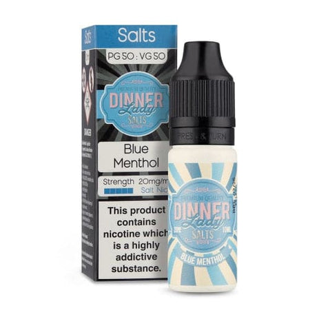 Dinner Lady Blue Menthol 10ml Nic Salt
