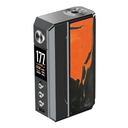 Drag 4 Mod - Gunmetal & Tropical Orange - Evolution Vape