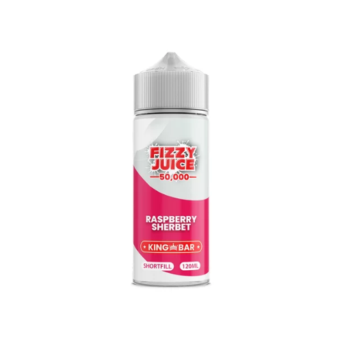 raspberry sherbet vape juice Bar King Fizzy Juice - Raspberry Sherbet - 100ml