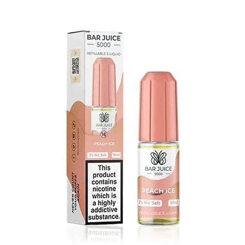 Bar Juice 5000 Nic Salt - Peach Ice