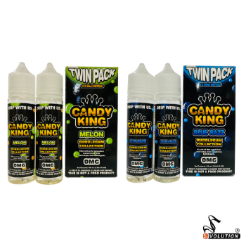 Candy King Bubblegum Twin Pack (100ml Total) (6984330543262)
