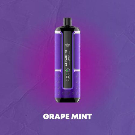 Al Fakher-Hypermax-15k-Disposable Grape Mint