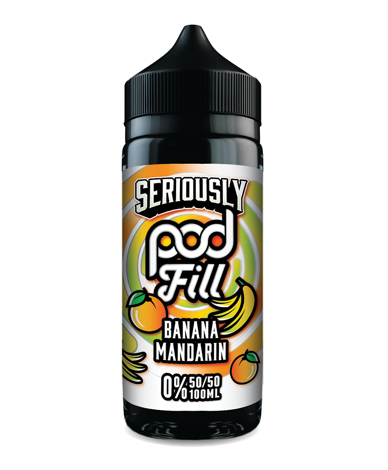 Seriously Pod Fill - Banana Mandarin 120ml