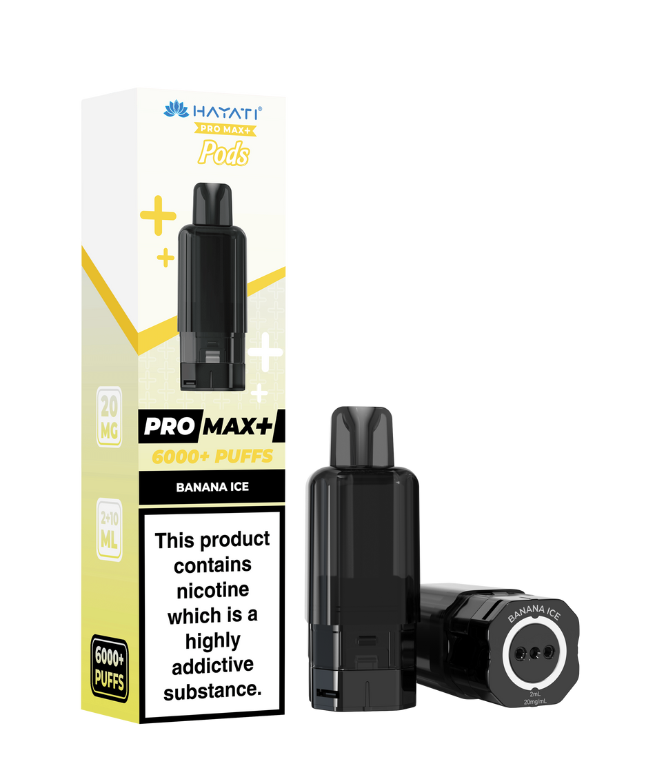 Hayati Pro Max + Pre-Filled Pods Banana Ice