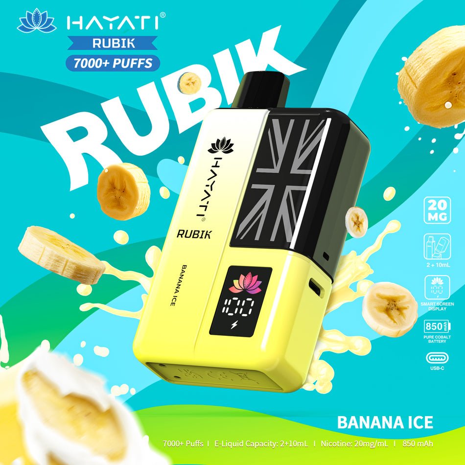 Hayati Rubix 7000 - Banana Ice