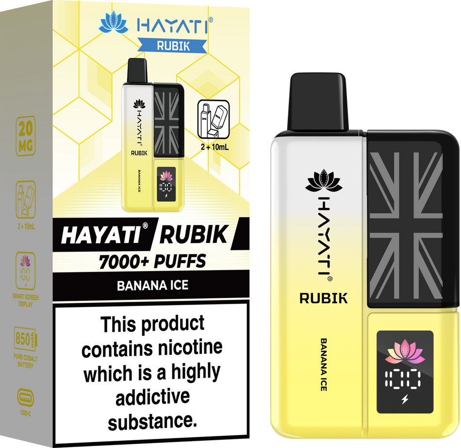 Hayati Rubix 7000 - Banana Ice