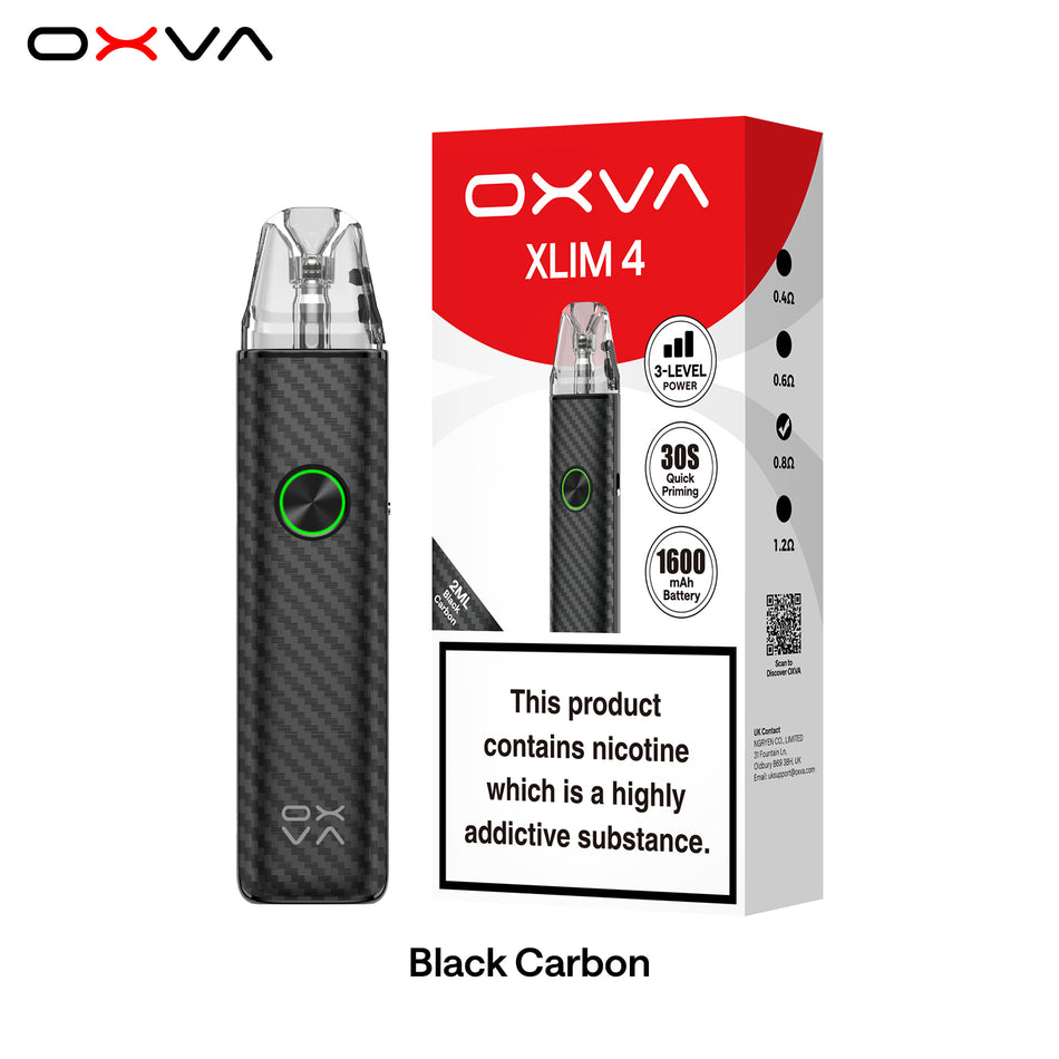 Oxva Xlim 4 - Black Carbon