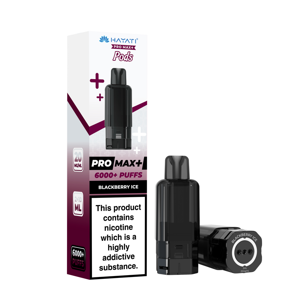 Hayati Pro Max + Pre-Filled Pods Blackberry Ice