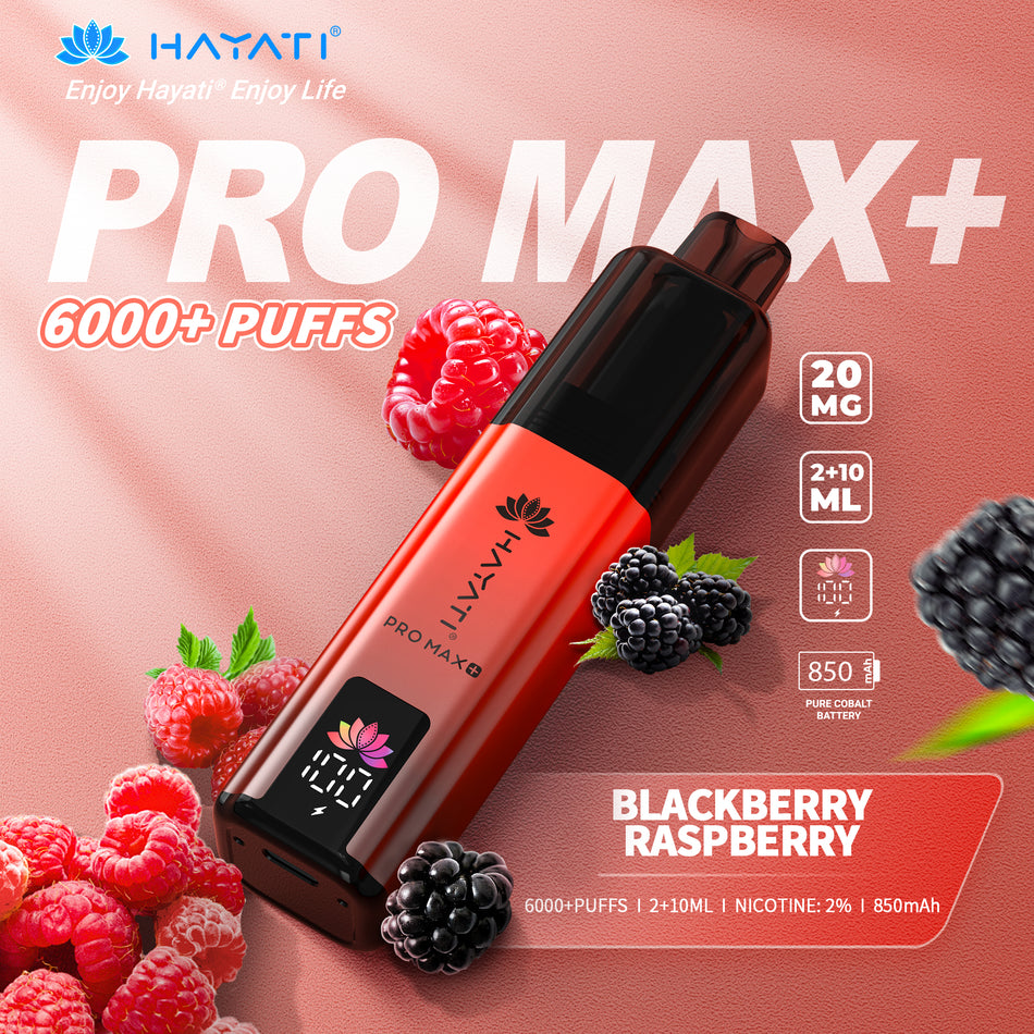 Hayati Pro Max + 6000 - Blackberry Raspberry