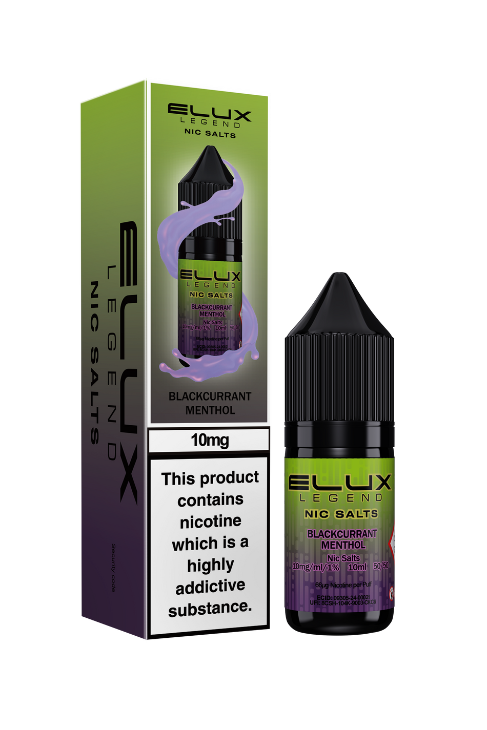 Elux Salts Blackcurrant Menthol