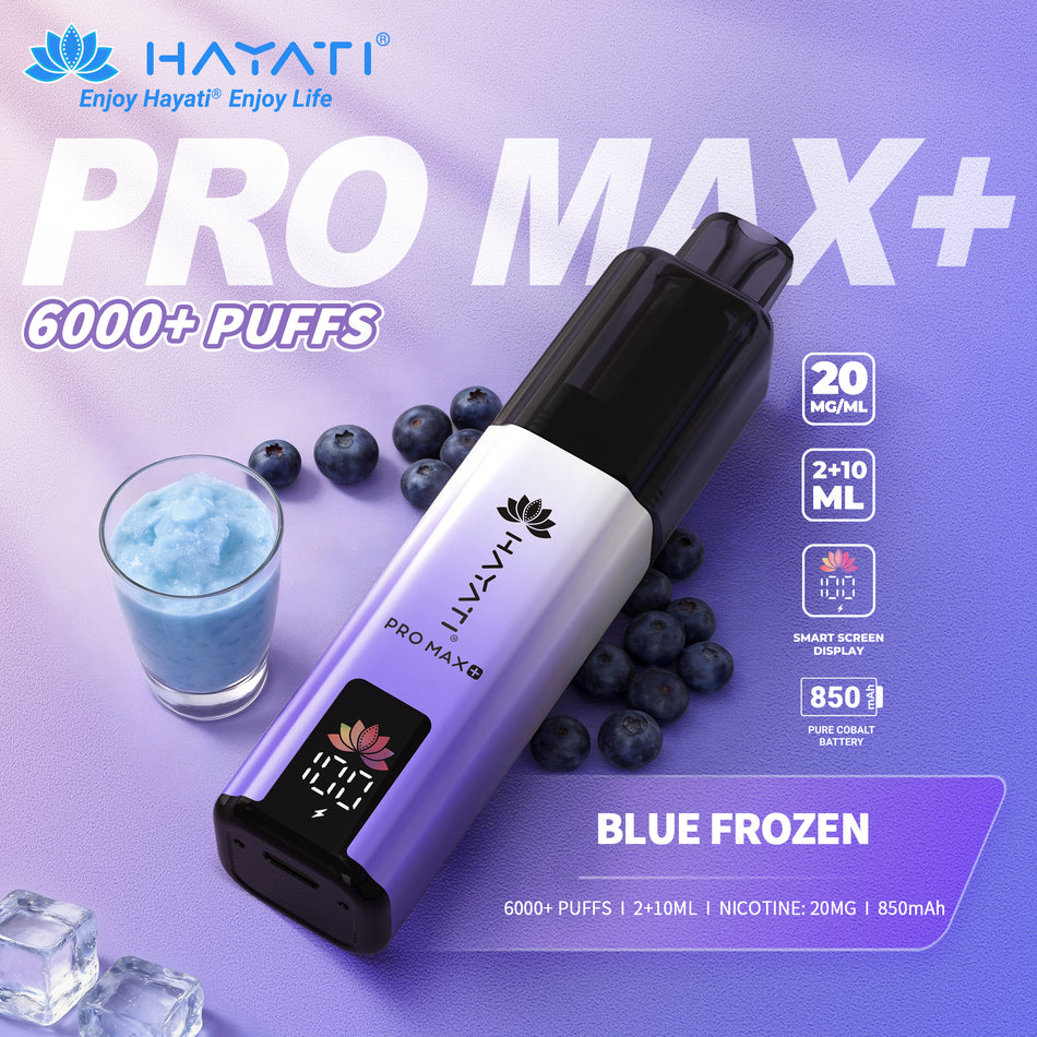 Hayati Pro Max + 6000 - Blue Frozen
