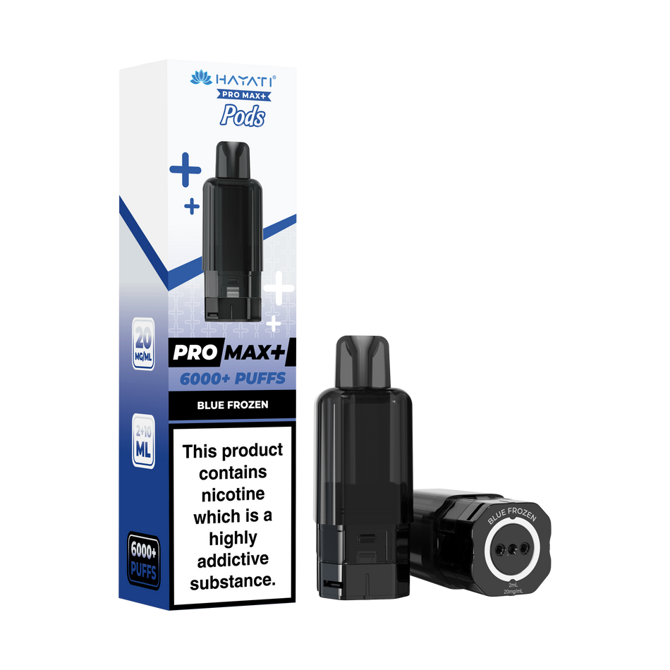 Hayati Pro Max + Pre-Filled Pods Blue Frozen