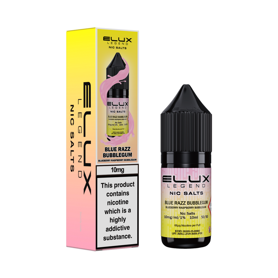 Elux Salt Blue Razz Bubblegum