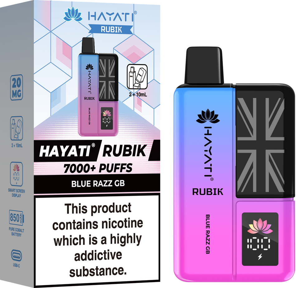 Hayati Rubix 7000 - Blue Razz Gummy Bear