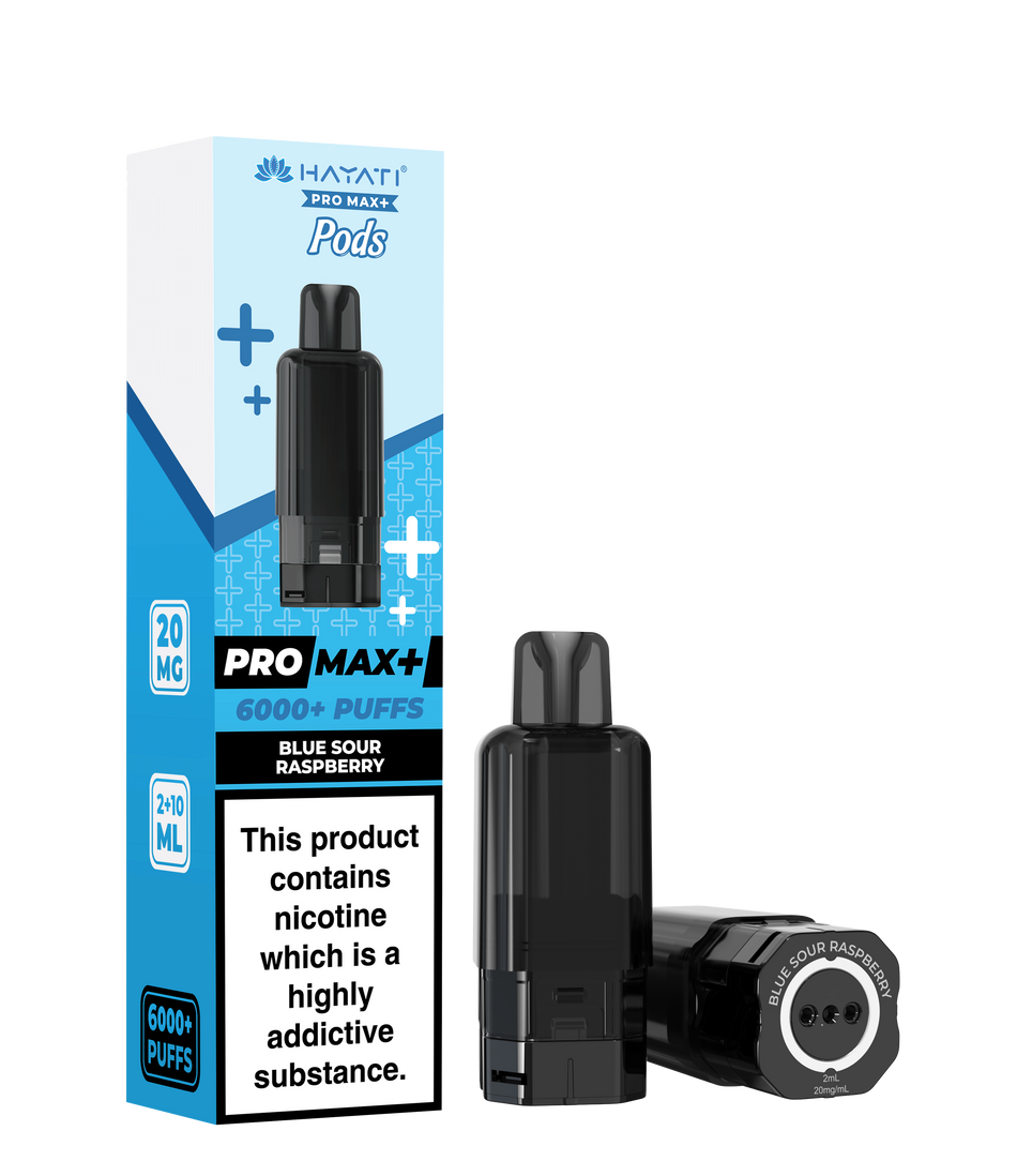 Hayati Pro Max + Pre-Filled Pods Blue Sour Raspberry