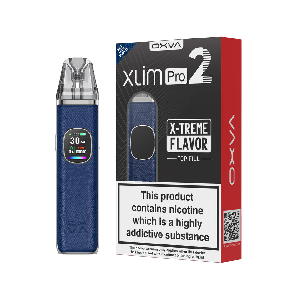 OXVA Xlim Pro 2 Kit Blue Python