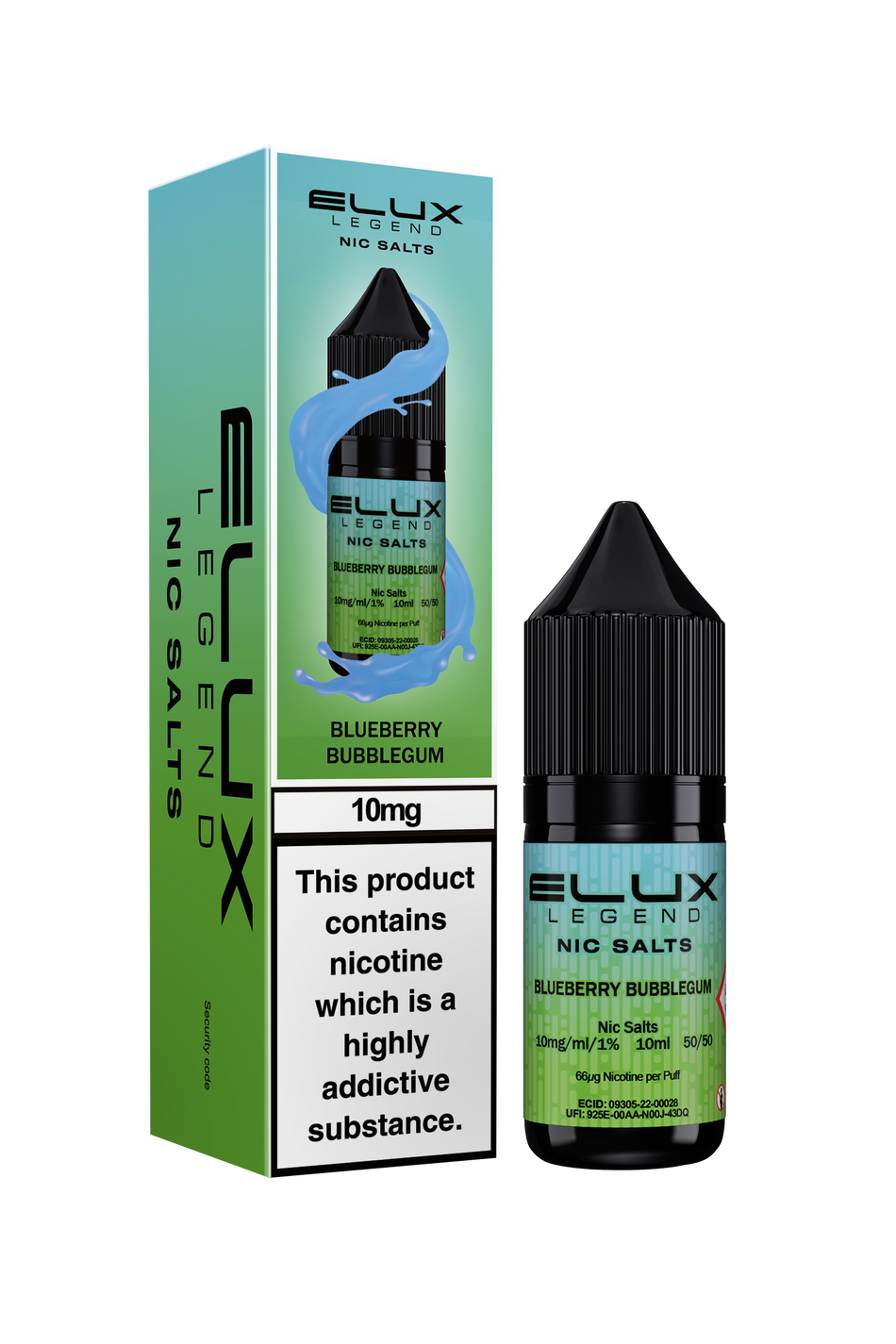 Elux Salts - Blueberry Bubblegum