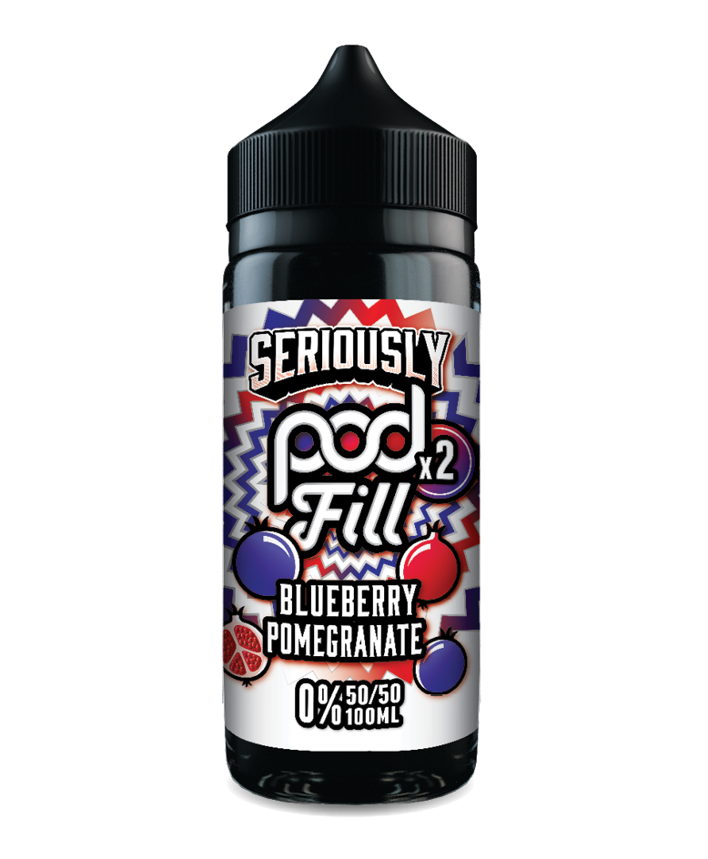 Seriously Pod Fill -  Blueberry Pomegranate 120ml