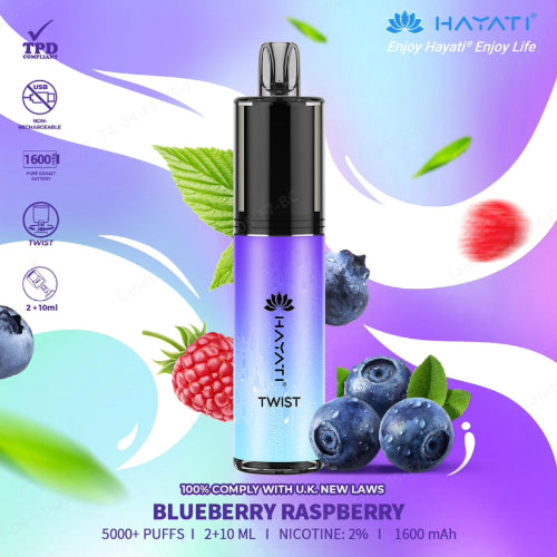 Hayati Twist - Blueberry Raspberry