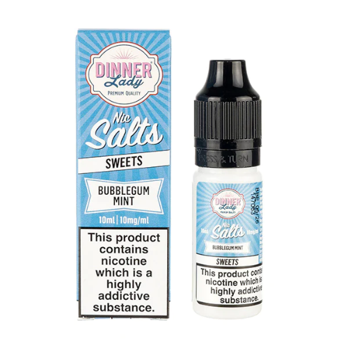 Dinner Lady Bubblegum Mint 10ml Nic Salt