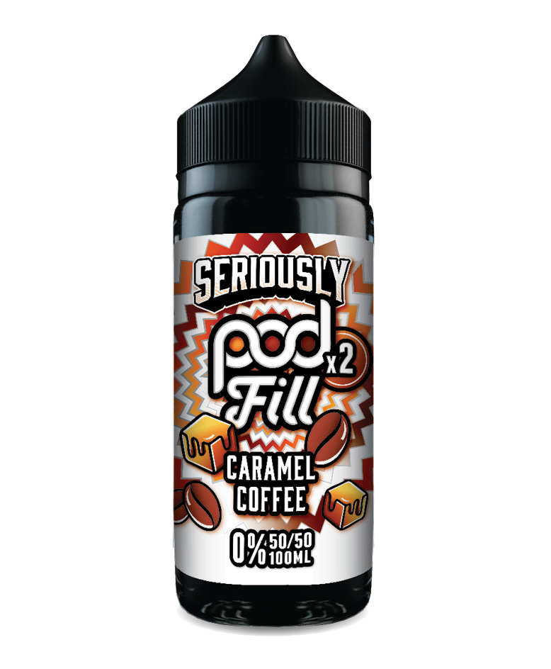 Seriously Pod Fill -  Caramel Coffee 120ml