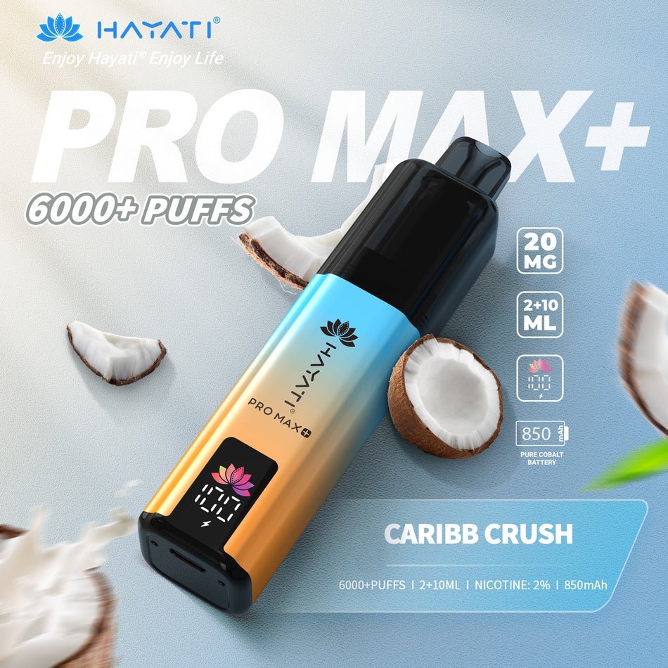 Hayati Pro Max + 6000 - Caribb Crush