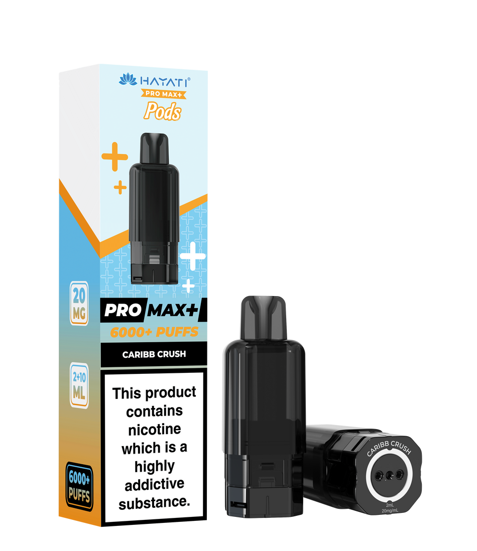 Hayati Pro Max + Pre-Filled Pods Caribb Crush