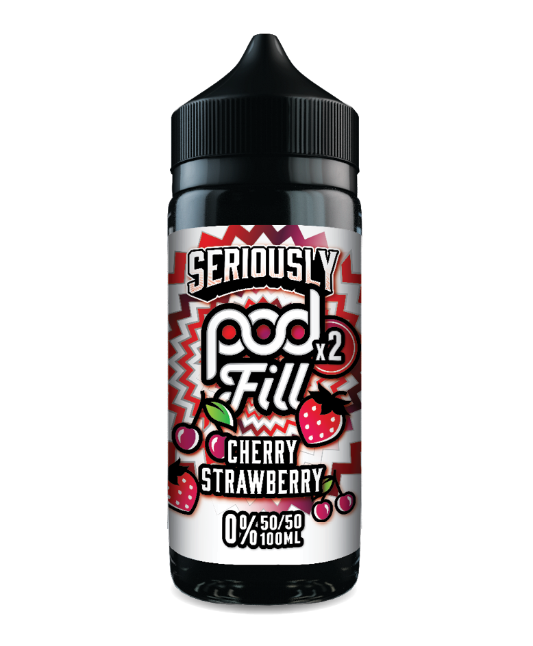 Seriously Pod Fill -  Cherry Strawberry 120ml
