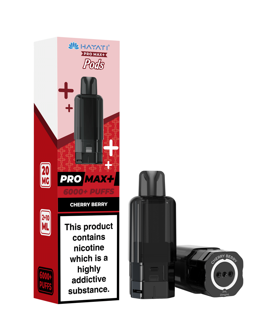 Hayati Pro Max + Pre-Filled Pods Cherry Berry