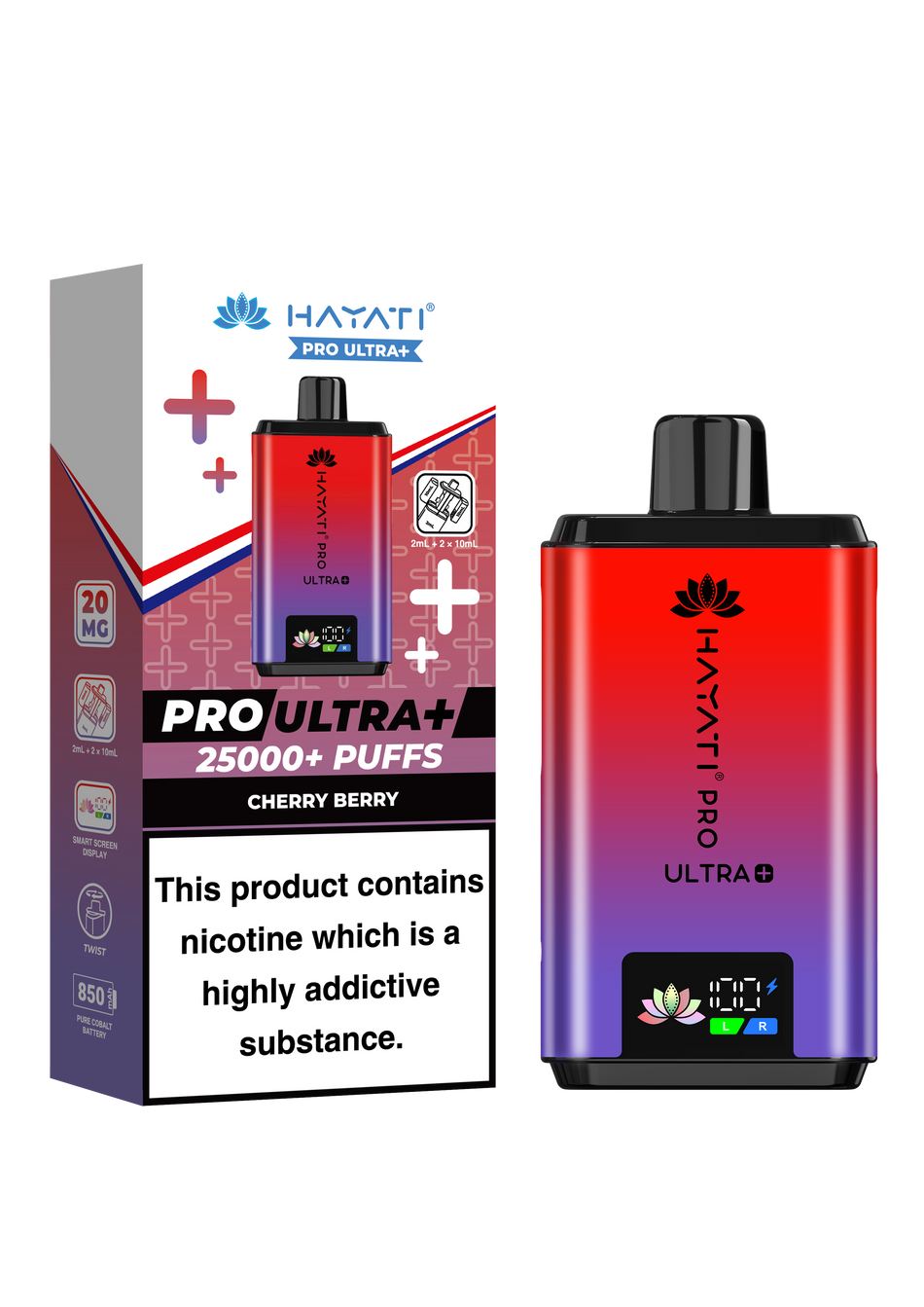 Hayati Pro Ultra Plus 25k - Cherry Berry