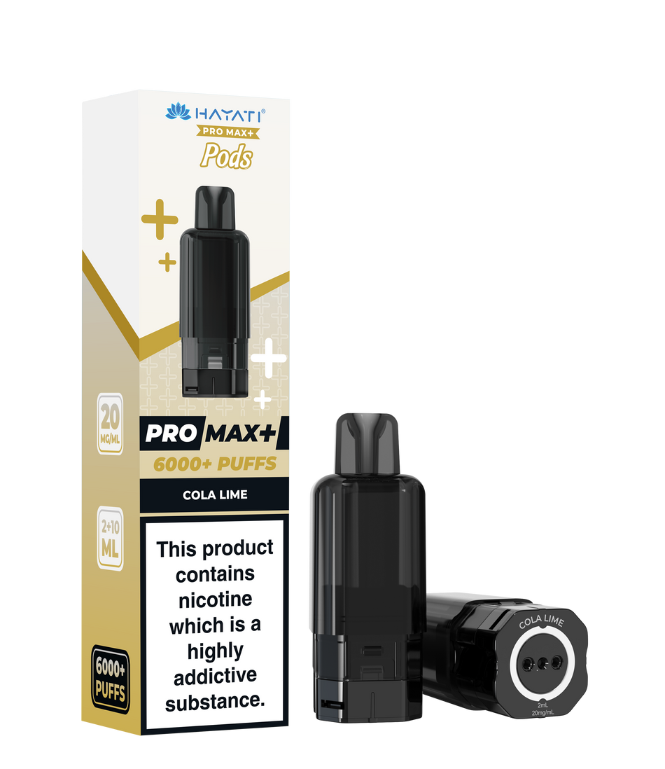 Hayati Pro Max + Pre-Filled Pods Cola Lime