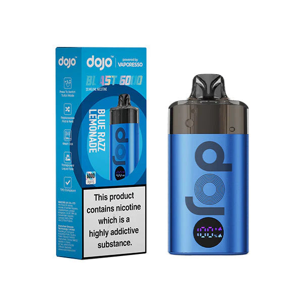 Dojo Blast 6000 Kit - Blue Razz Lemonade