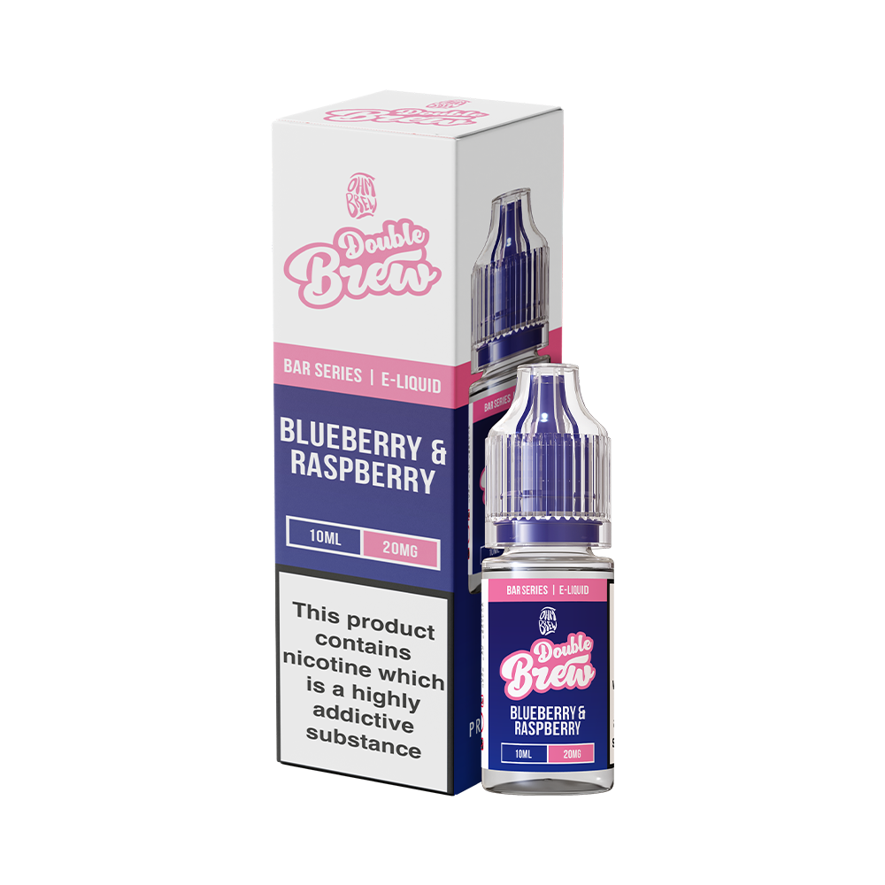 Double Brew 10ml Nic Salts - Blueberry Raspberry – Evolution Vapes